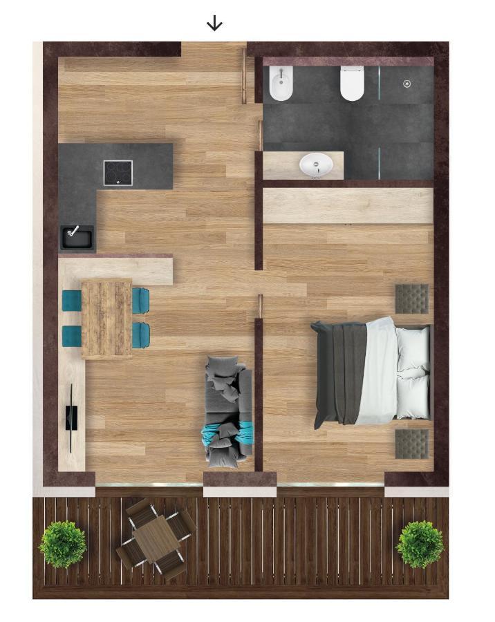 Movi Family Apart-Hotel ****S กอร์วารา อิน บาเดีย ภายนอก รูปภาพ